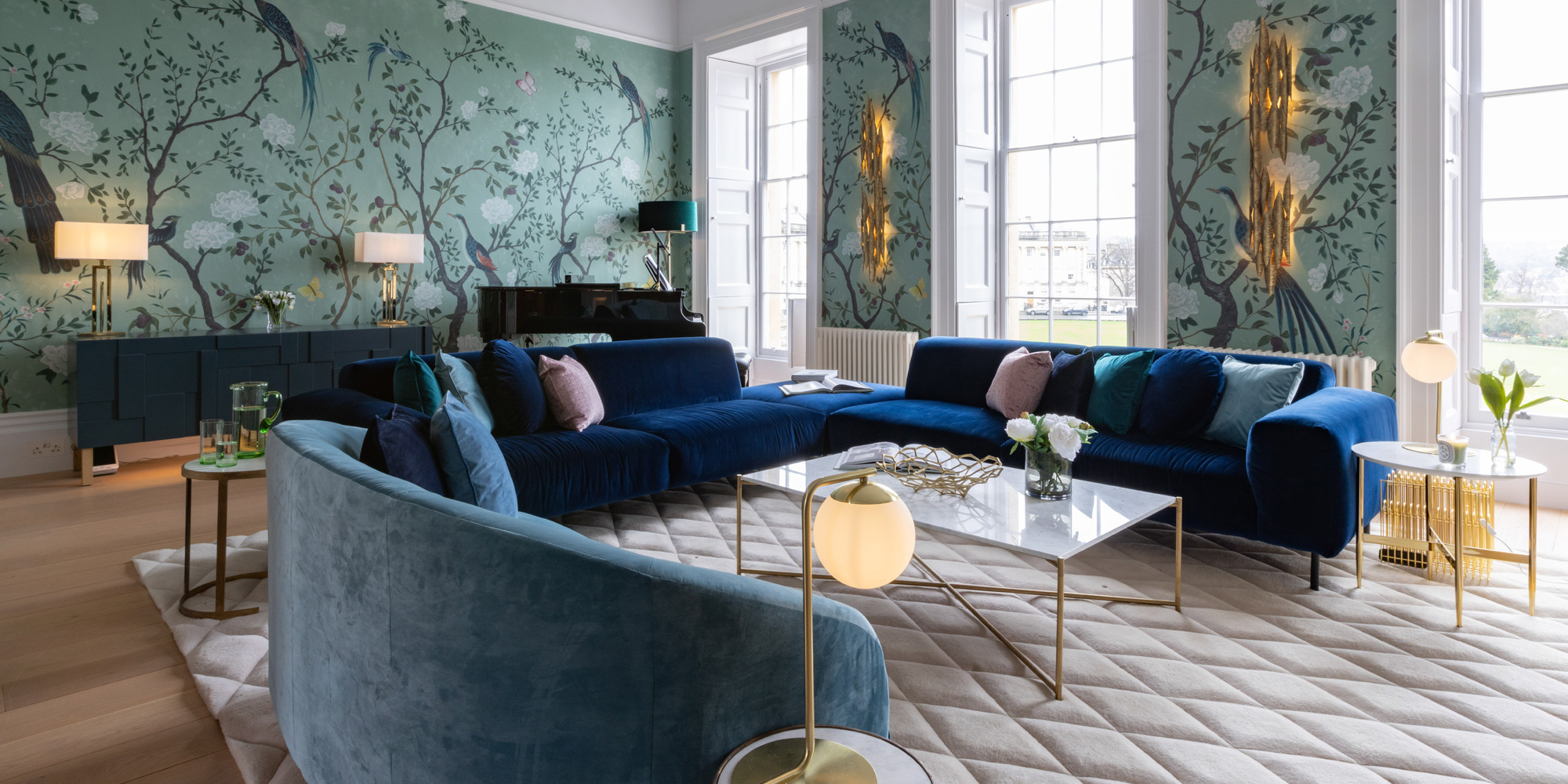 Grade I listed 5-storey Georgian townhouse in Royal Crescent, Bath